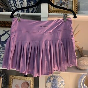 Gold hinge skirt